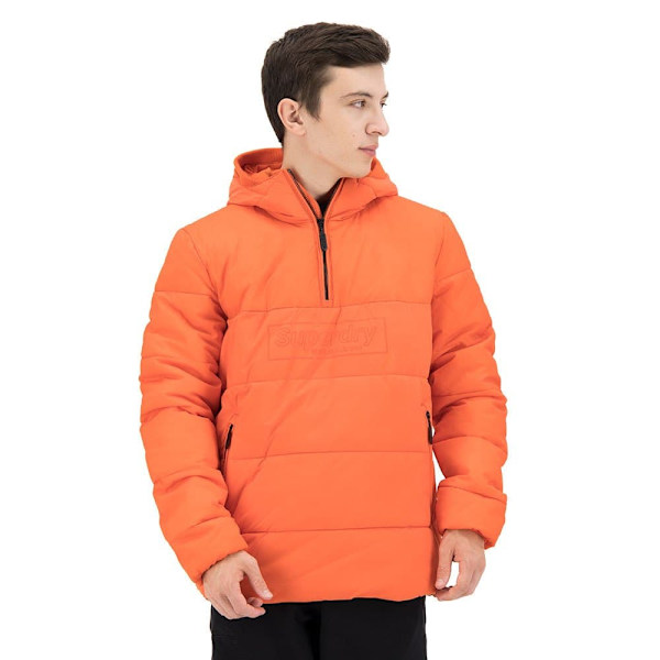 Superdry Vadderad Overheadjacka Nu Orange L Man