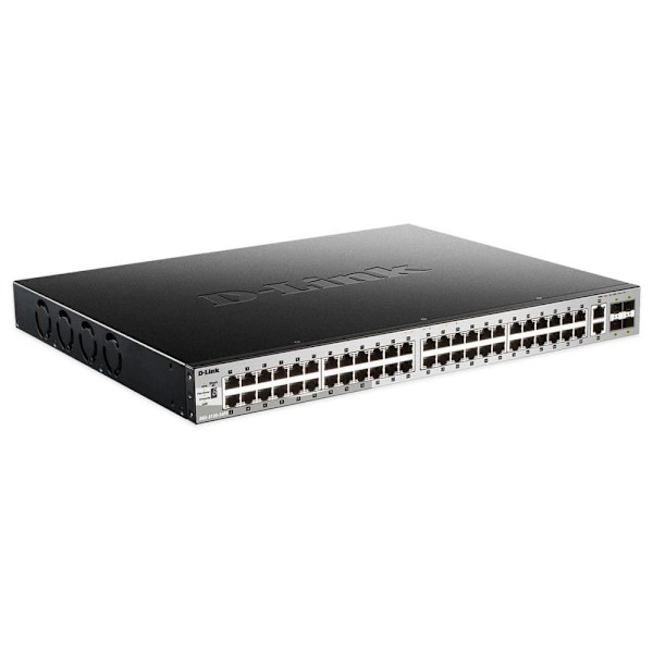 D-link Giga Base-t Poe Stach Mgd L3 48 Port Svart