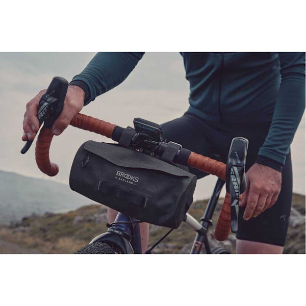 Brooks England Ohjaustangon Laukku Scape Pouch 3l Musta