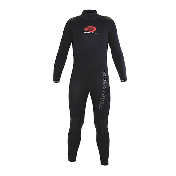 Pinnacle Aquatics Dragt Med Lynlås Bagpå Cruiser 5 Mm Sort ML