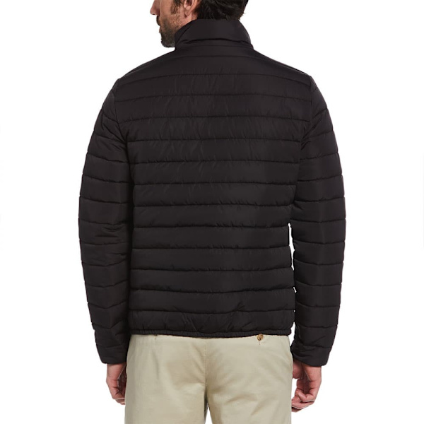 Original Penguin Lightweight Polyfill Pufferjakke Sort S Mand
