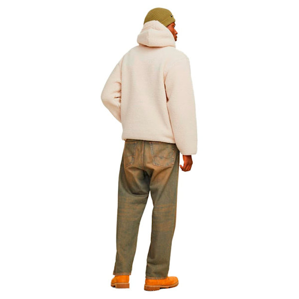 Jack & Jones Frederiksberg Teddy Hættetrøje Beige S Mand