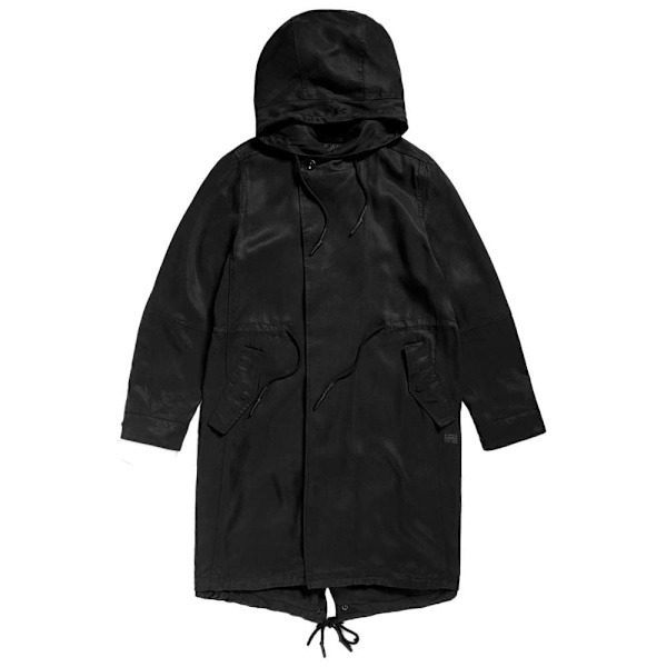 G-star Fluid Fishtail Parka Svart XS Kvinna