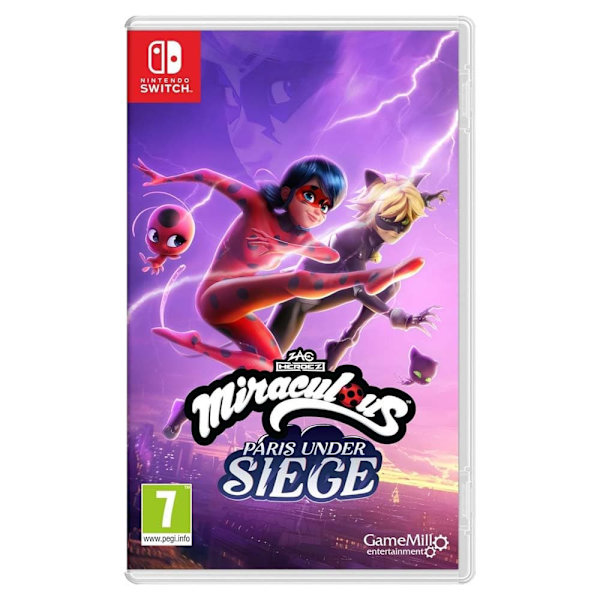 Nintendo Games Switch Miraculous Paris Under Siege