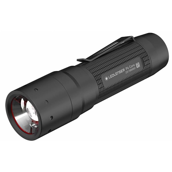 Led Lenser Lommelygte P6 Core Sort 300 Lumens Sort