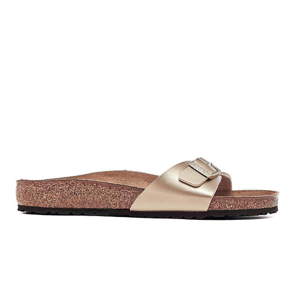 Birkenstock Sandaler Madrid Guld EU 39 Kvinna