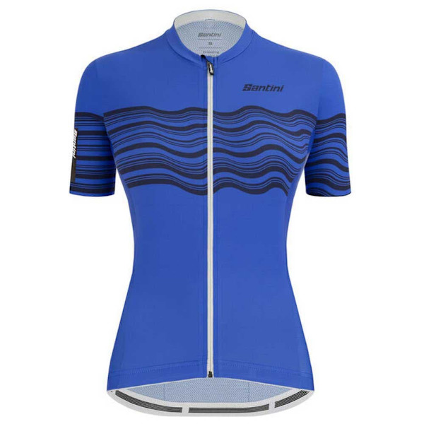 Santini Tono Proflo Lyhythihainen Pyöräilypaita Sininen 2XL Nainen