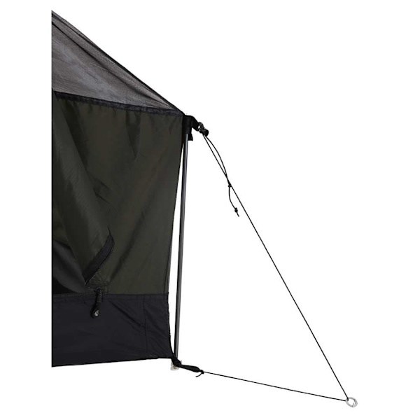 Nordisk Troms Tech Cabin Musta,Harmaa