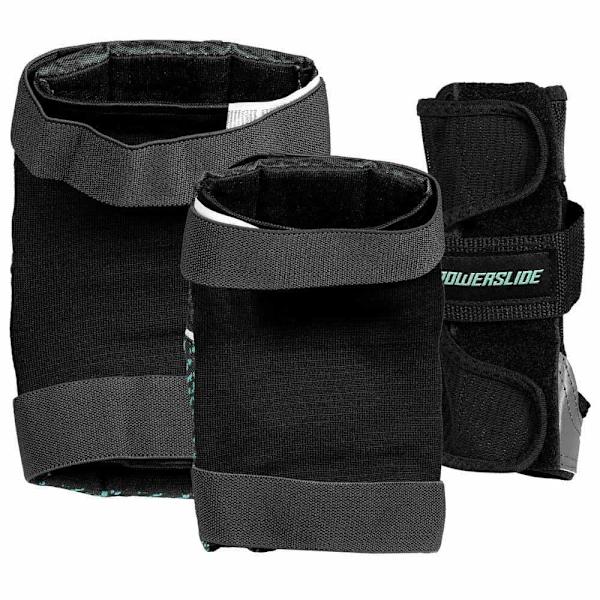 Powerslide Standard Tri Pack Knäskydd Svart XL