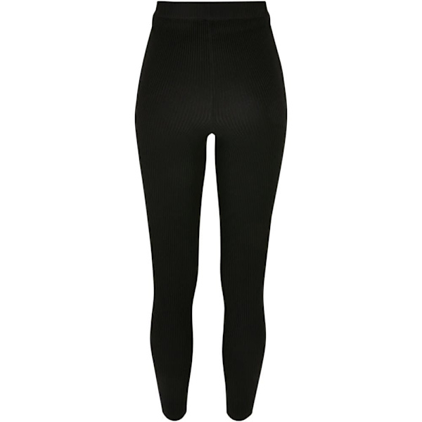 Urban Classics Knit Korte Leggings Sort 3XL Kvinde