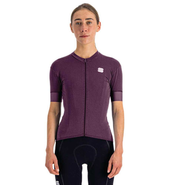 Sportful Lyhythihainen Jersey Monocrom Violetti L Nainen