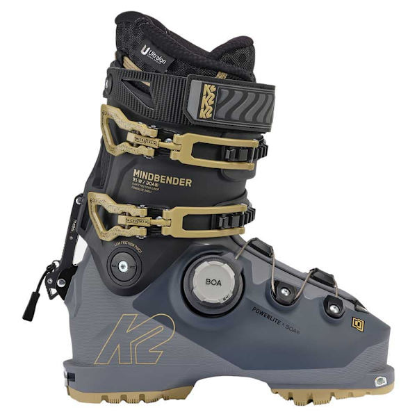 K2 Mindbender 95 Boa Retkiluistelusukset Harmaa 27.5