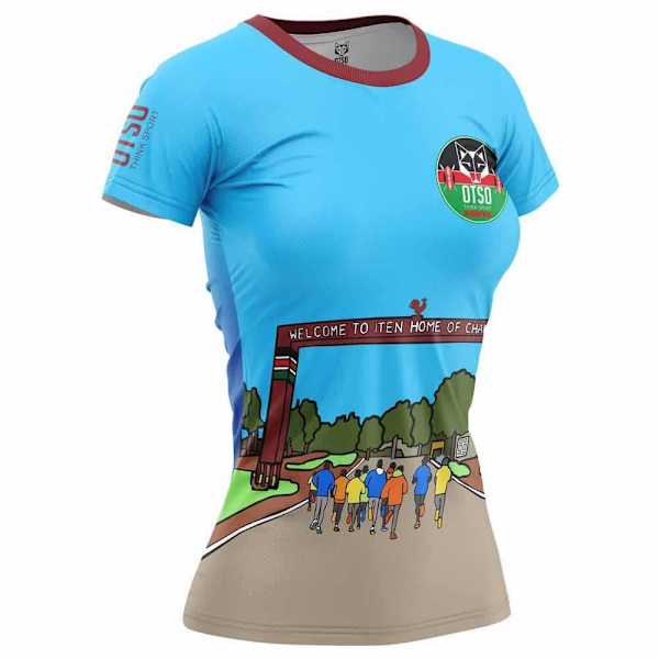 Otso Kortærmet T-shirt Iten  XS Kvinde