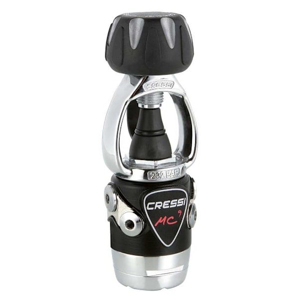 Cressi Regulator Sæt Xs Compact Pro Mc9sc Int Sort,Søvfarvet