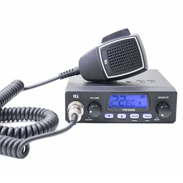 Tti Cb-radiostation Med Automatisk Squelch Tcb-550 N Sort