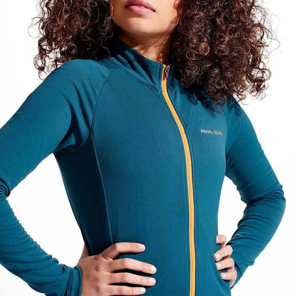 Pearl Izumi Attack Thermal Långärmad Trikå Blå S Kvinna