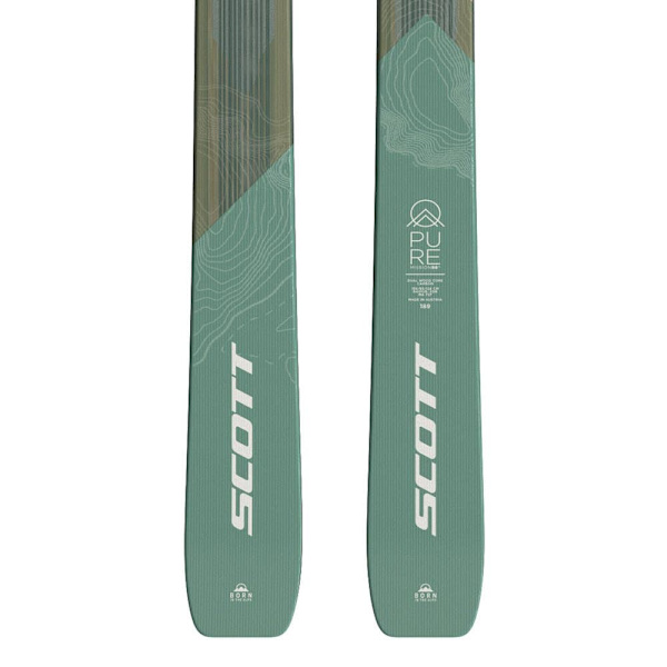 Scott Pure Mission 98ti Nainen Alppisukset Kultainen 175