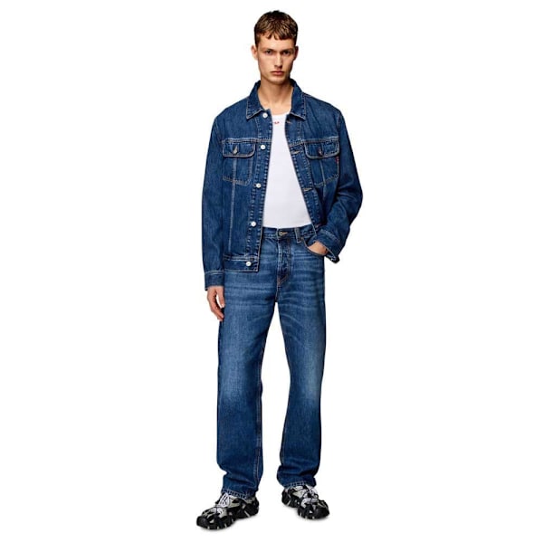 Diesel Jeansjacka A03885-09i27 Barcy Blå S Man