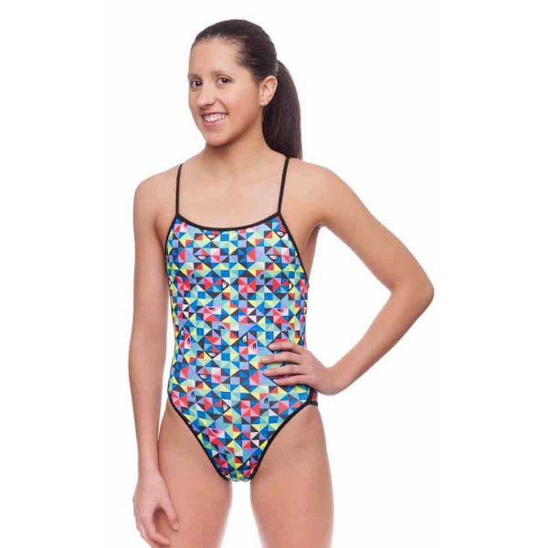 Turbo Badedragt Origami Thin Strap Flerfarvet S Kvinde
