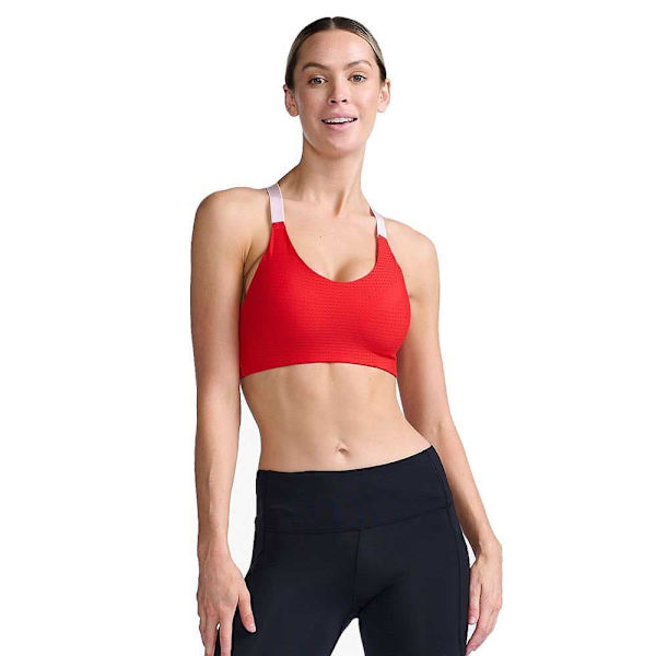 2xu Sport-bh Medium Support Aero Röd XL Kvinna
