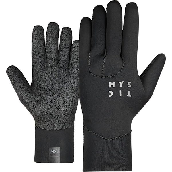 Mystic Handsker Ease 5finger Sort XL