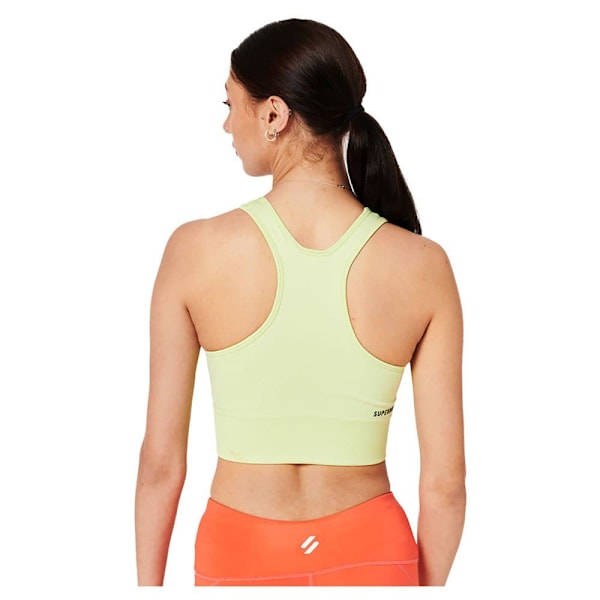 Superdry Core Seamless Mid Impact Bra Gul XL Kvinna