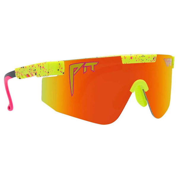 Pit Viper The 2000´s 1993 Solglasögon Orange Rainbow Mirror/CAT3