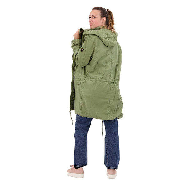 Superdry Jakke Vintage Field Grøn M Kvinde