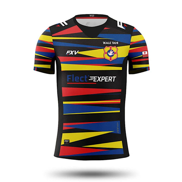 Force Xv Kortärmad T-shirt Replica Tonga Third 21/22 Flerfärgad 2XL Man
