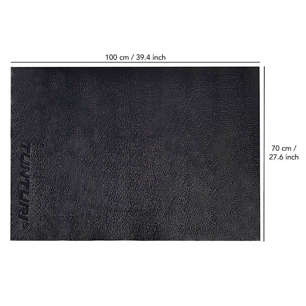 Tunturi Gulvbeskyttelse Sort 100 x 70 cm