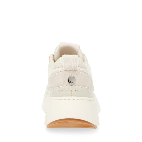 Steve Madden Wedge Trainers Doubletake Beige EU 38 Kvinna