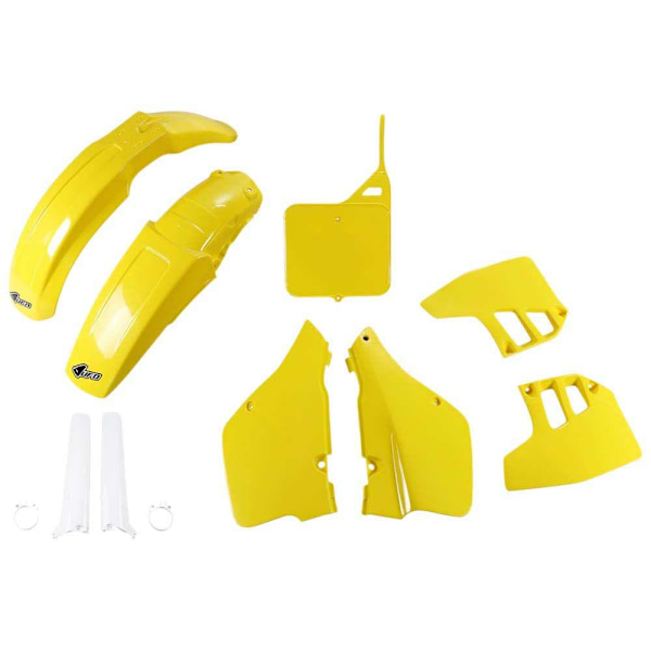 Ufo Plastsæt Suzuki Rm 250 1992-1992 Sukit396f-101 Fork Protectors &