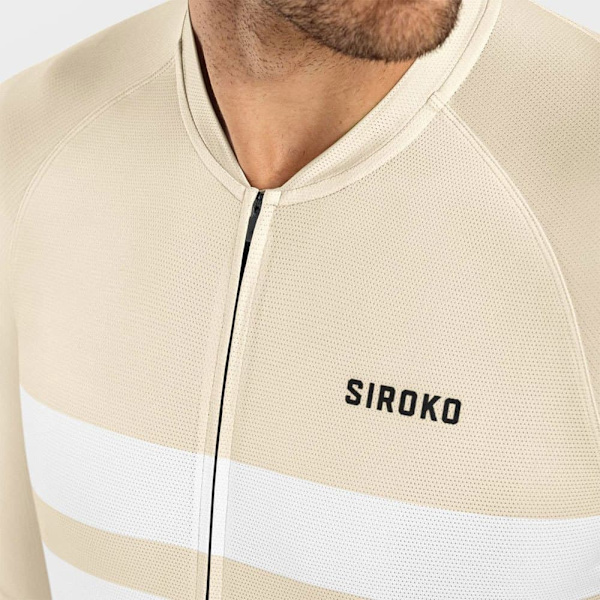 Siroko Kortärmad Tröja M3 Swift Beige L Man