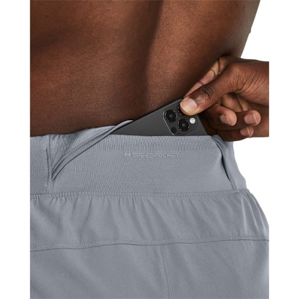 Under Armour Shorts Launch Elite 5 Inch Grå XL Mand