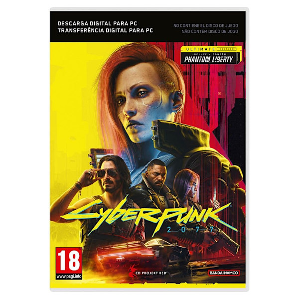 Cd Projekt Pc Spil Pc Cyberpunk 2077 Ultimate Edition Transparent PAL