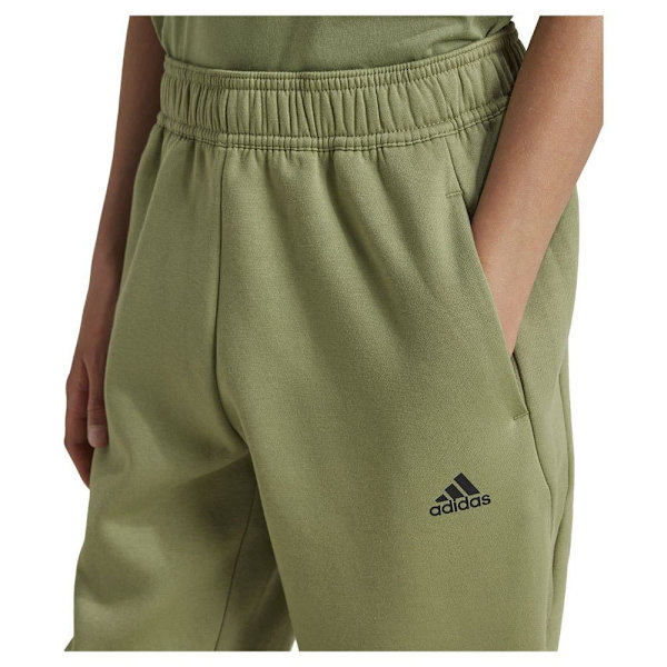 Adidas Tiberio 3 Stripes Colorblock Fleece Joggers Grönt 7-8 Years Pojke