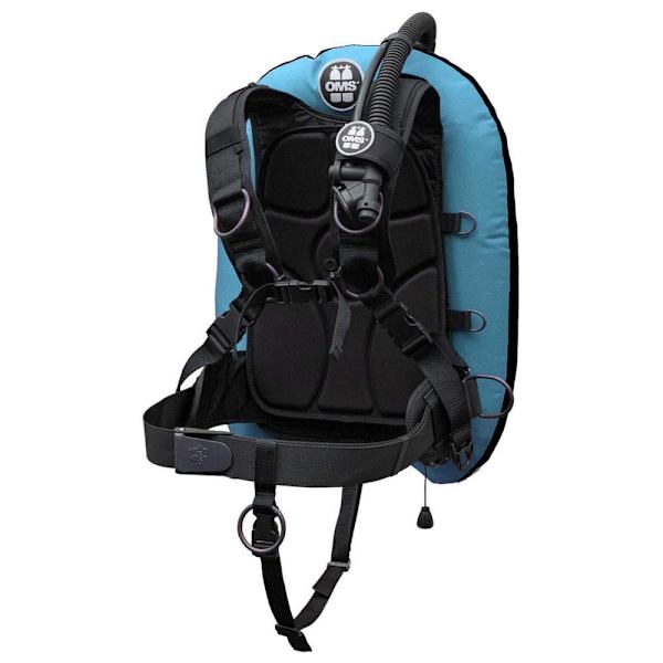 Oms Med Performance Mono Wing Iq Lite 27 Lbs Bcd Blå,Sort S