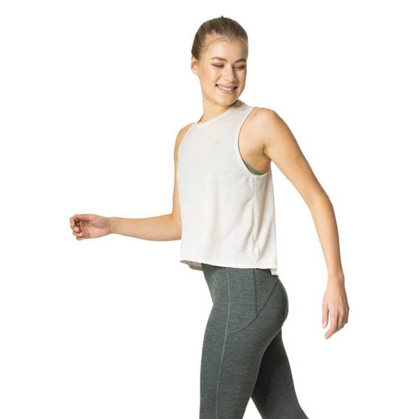 Odlo Ärmlös T-shirt Crew Active 365 Linencool Vit XL Kvinna