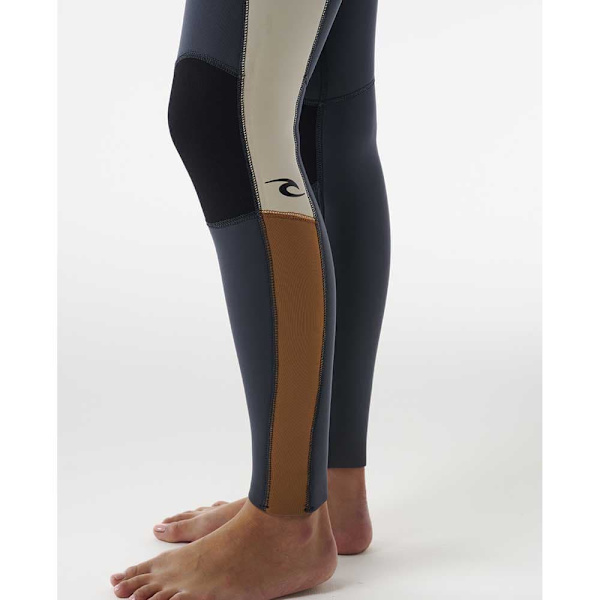 Rip Curl Langærmet Neoprendragt Med Brystlynlås Dawn Patrol 3/2 Mm Sort 4