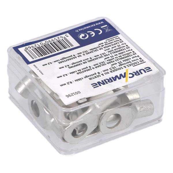 Euromarine Crimp&lode Eyelet Terminal 35 Mm2 20 Enheder Transparent 10.5 mm