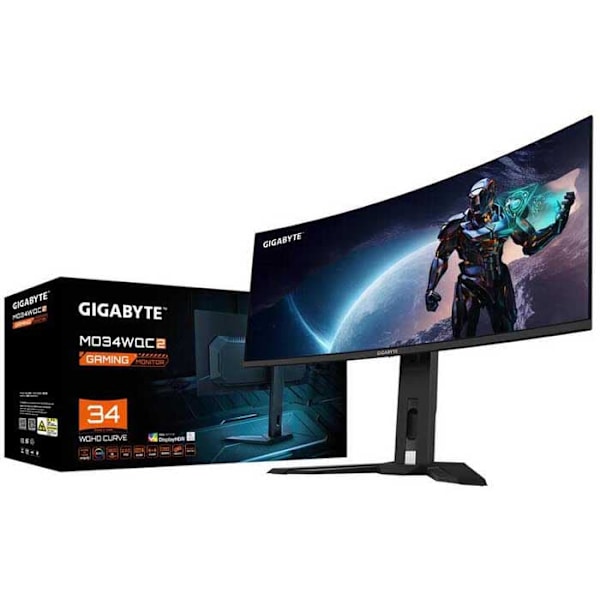 Gigabyte Mo34wqc2 34´´ Wqhd Oled 240hz Gaming-skærm