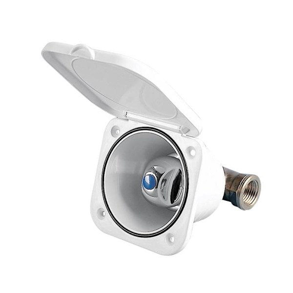 Nuova Rade Cold Water Tap Case Hvid 95 x 95 mm