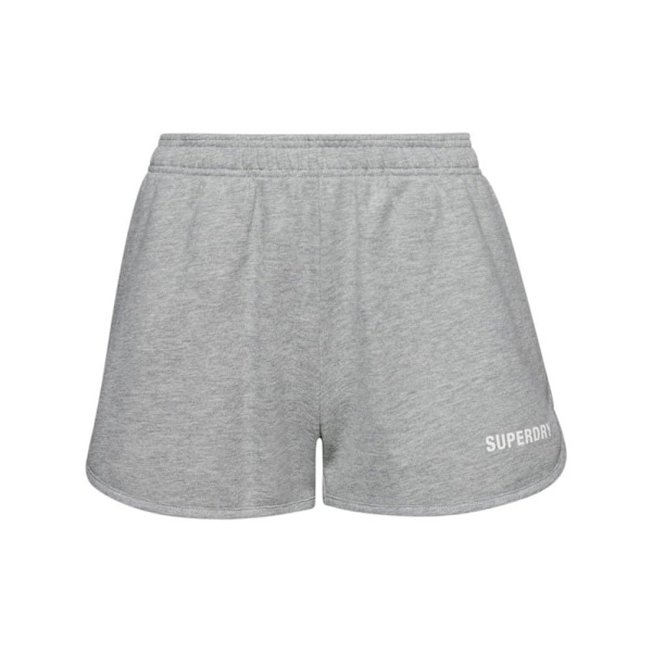 Superdry Shorts Code Core Sport Sweatshort Grå S Kvinna