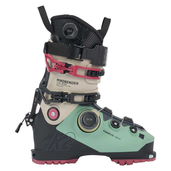 K2 Naisen Alppihiihtokengät Mindbender 115 Boa Vihreä 24.5
