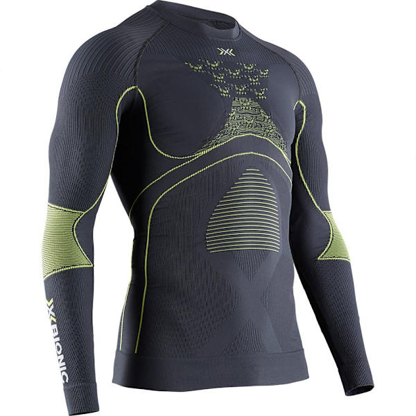 X-bionic Pitkähihainen Pohjakerros Energy Accumulator 4.0 Harmaa XL Mies