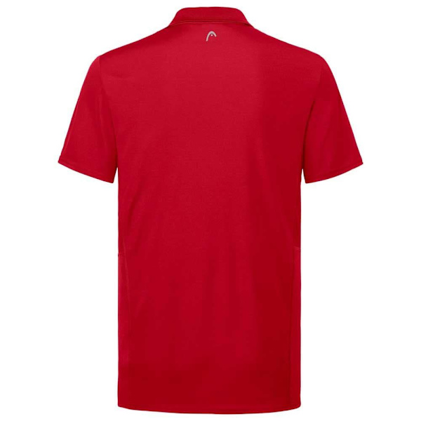 Head Racket Kortærmet Poloshirt Club Tech Rød S Mand