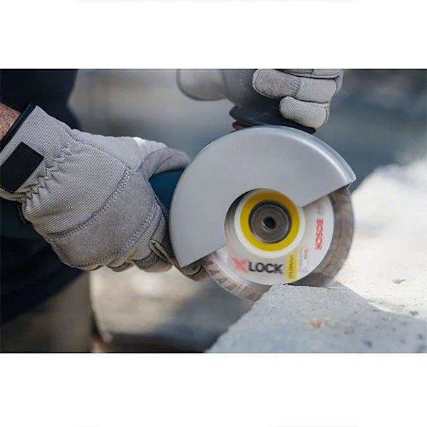 Bosch Professional Diamantskåret Skive X-lock Best Ceramic Extraclean Turbo 115x1.4x7 Mm Søvfarvet