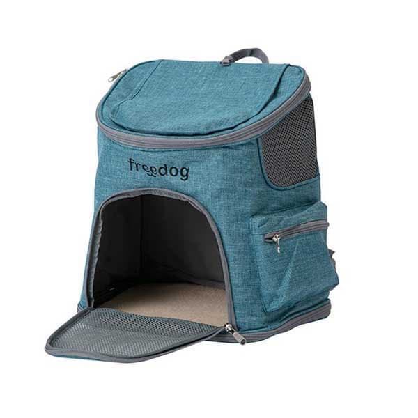 Freecat Ryggsäck För Husdjur Makalu 40x36x28 Cm Blå