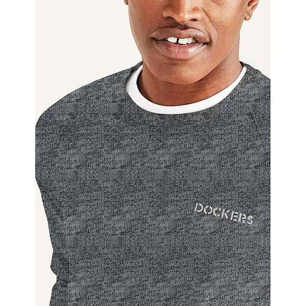 Dockers Icon Crew Brushed Sweatshirt Grå XL Mand
