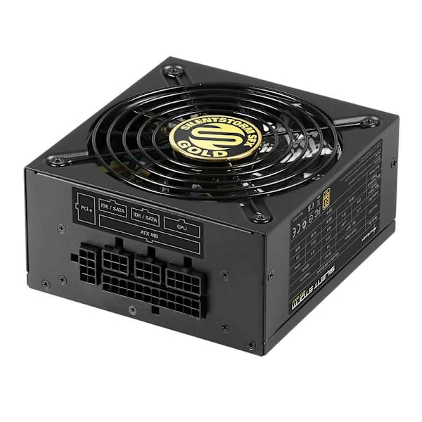 Sharkoon Strømforsyning Silenstorm 500w 80 Plus Gold Sort